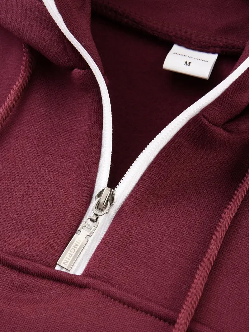 Detroit Lions Half-zip Hoodie SPTHZHC011