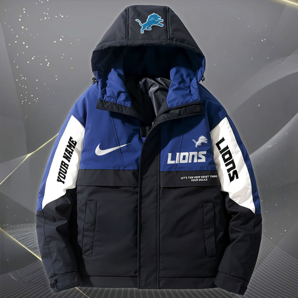 Detroit Lions Outdoor Windproof Jacket SPT33D