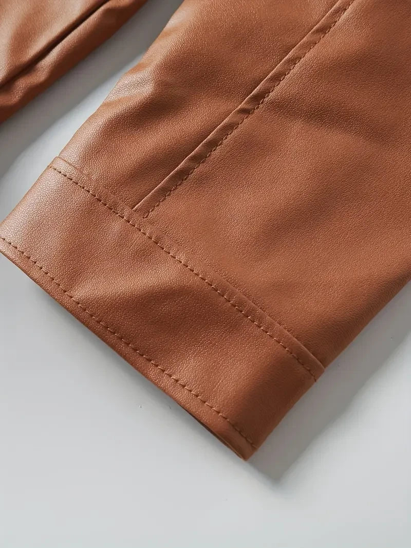 Ultra-Premium Leather Jacket Dual Zip Chest— New York Giants SPTSLJ009