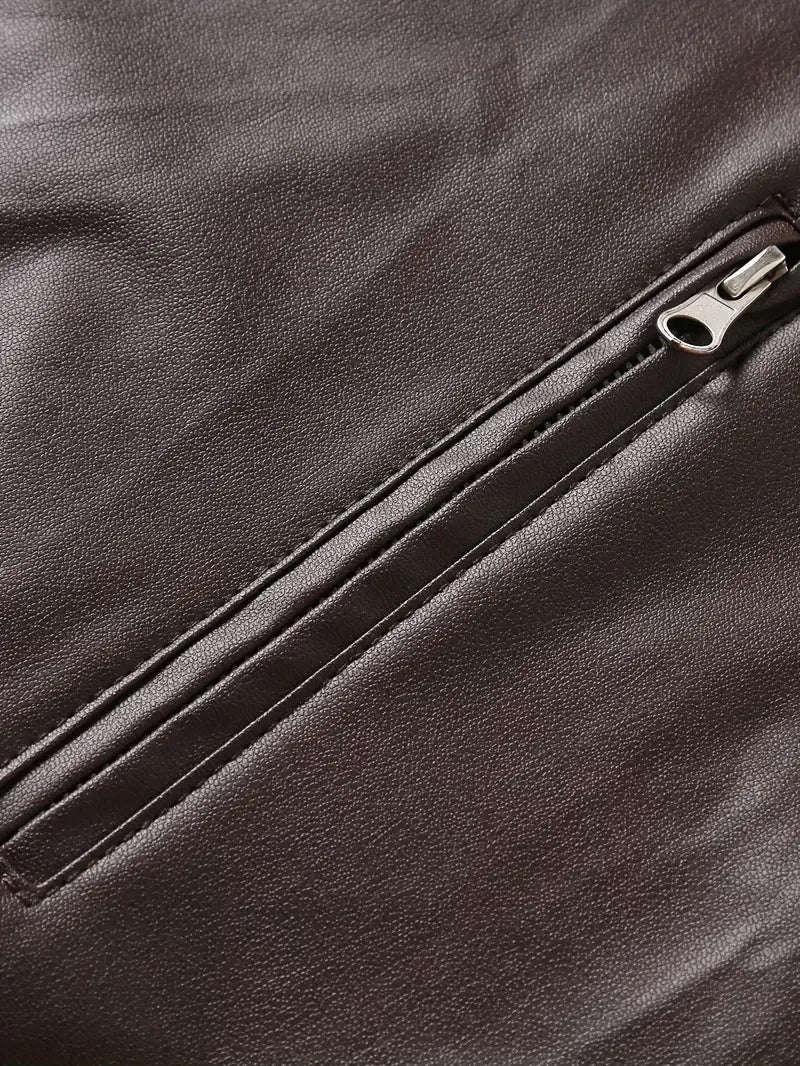 Ultra-Premium Leather Jacket Dual Zip Chest— Detroit Lions SPTSLJ002