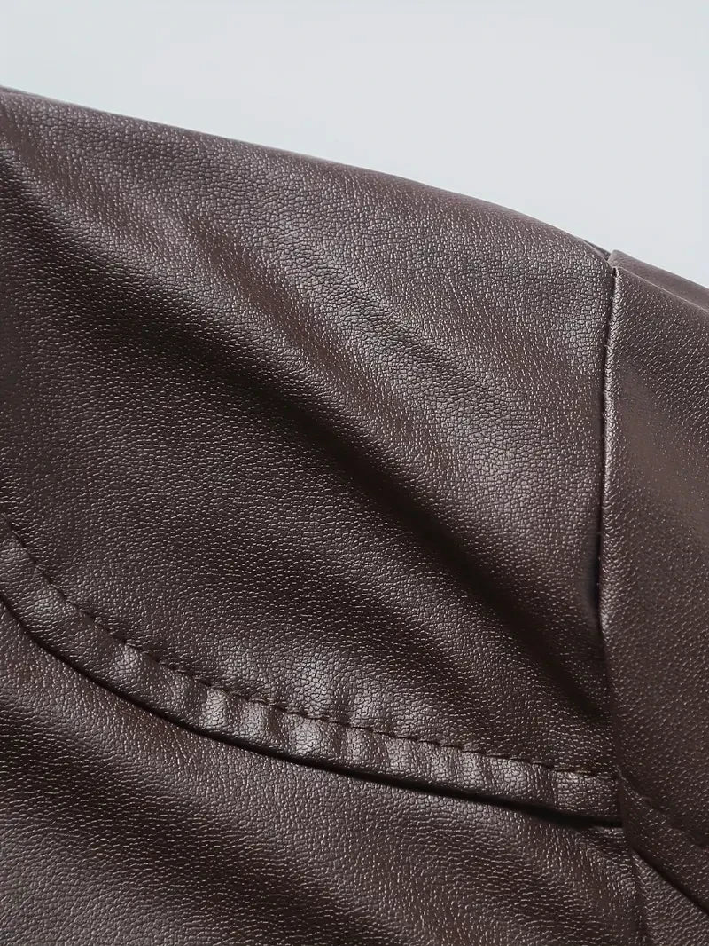 Ultra-Premium Leather Jacket Dual Zip Chest— New York Giants SPTSLJ009