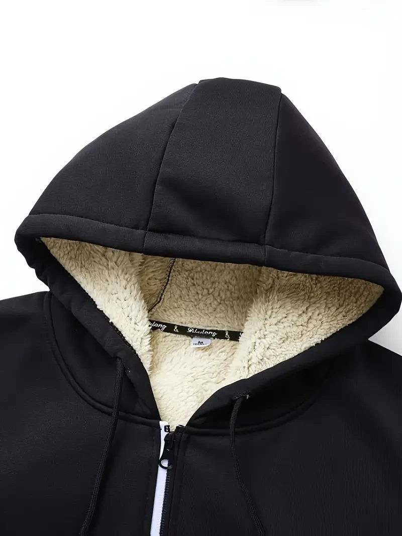 Premium Sherpa-Lined Winter Hoodie – Personalized Edition Detroit Lions VITZC081