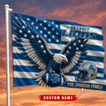 Detroit Lions-Flag-Custom Name VA3073