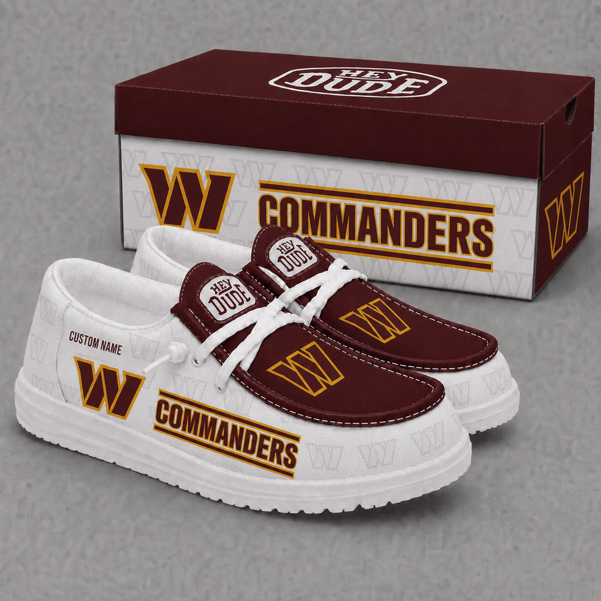 Washington Commanders Personalized | Premium Loafer Shoes - VA52729
