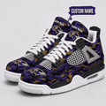 Baltimore Ravens Personalized AJ4 Sneaker VAN12166