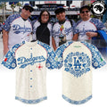 2026 LA Dodgers Mexican Heritage Floral Baseball Jersey
