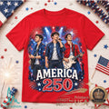 Jonas Brothers America 250 Years Of Freedom Music Shirt - Limotees LLC
