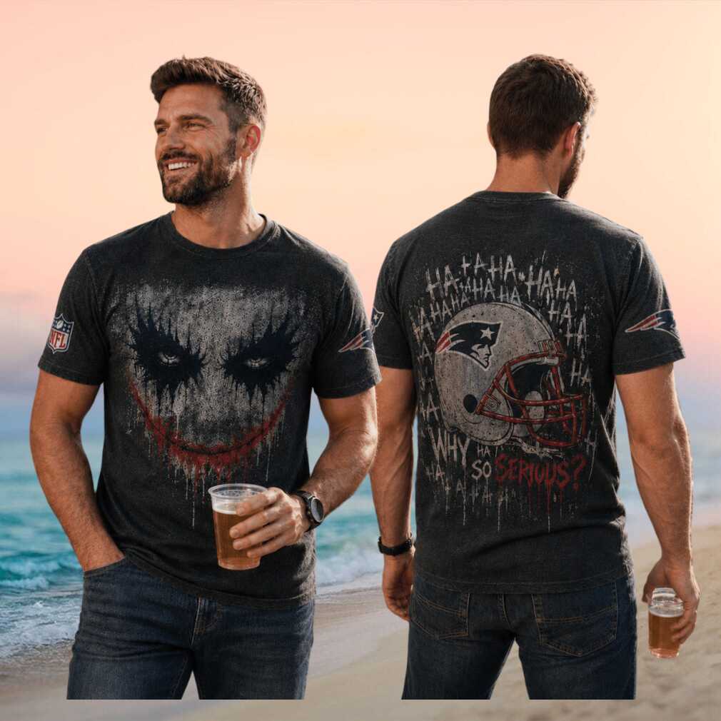 New England Patriots Joker Why So Serious Football Shirt - Limotees LLC