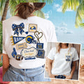Los Angeles Rams Football Mom Game Day Bow Shirt