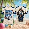 Tennessee Titans Road To Super Bowl Football Monkey Shirt
