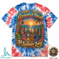 Grateful Dead Summer Vibes Tie Dye Beach Concert Graphic Shirt - Limotees LLC