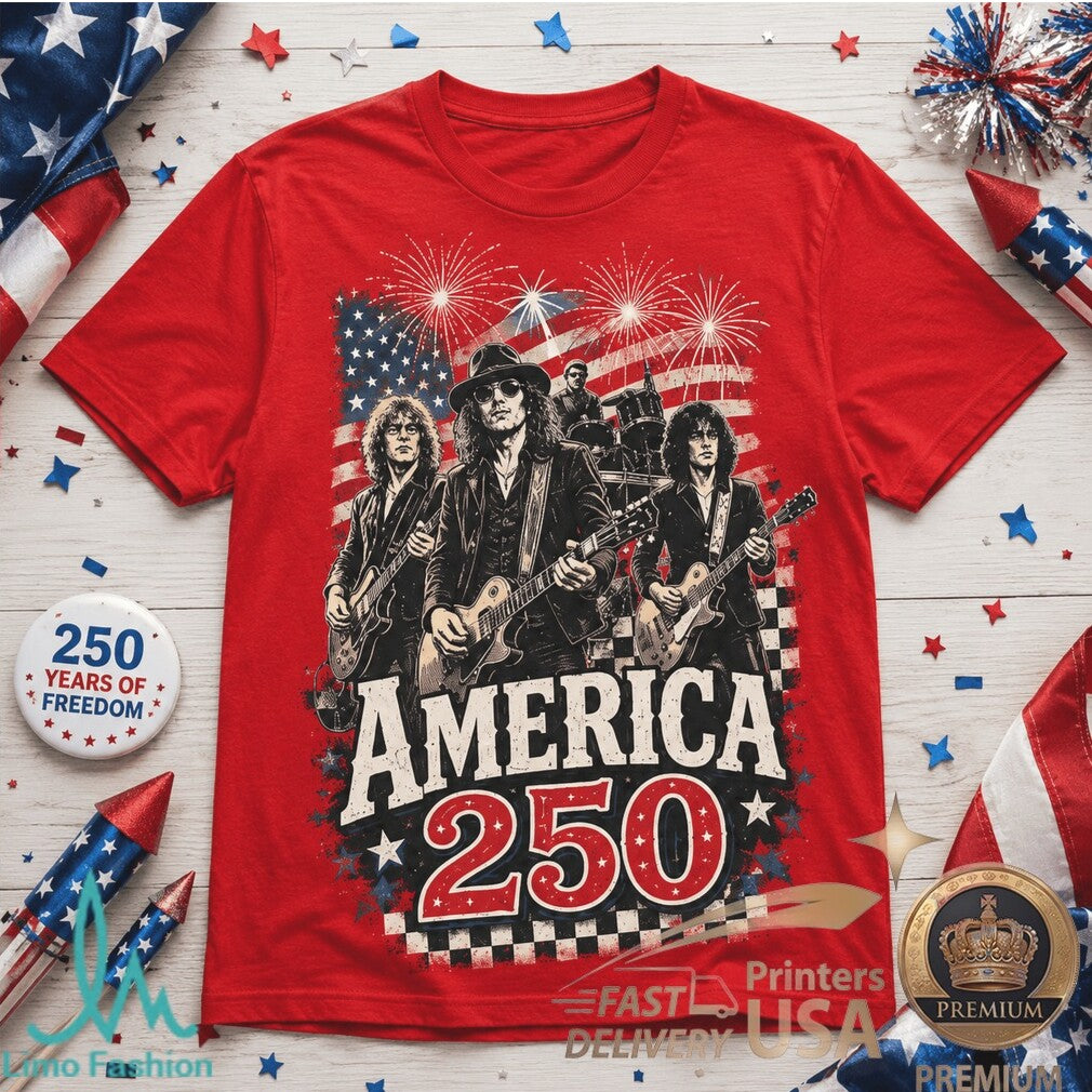 Cheap Trick America 250 Years Of Freedom Concert Vintage Style Shirt - Limotees LLC