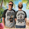 Las Vegas Football Monkey Mascot Game Day Raglan Shirt