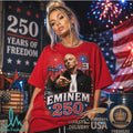 Eminem 8 Mile Road 250 Years Of Freedom American Patriot Shirt - Limotees LLC