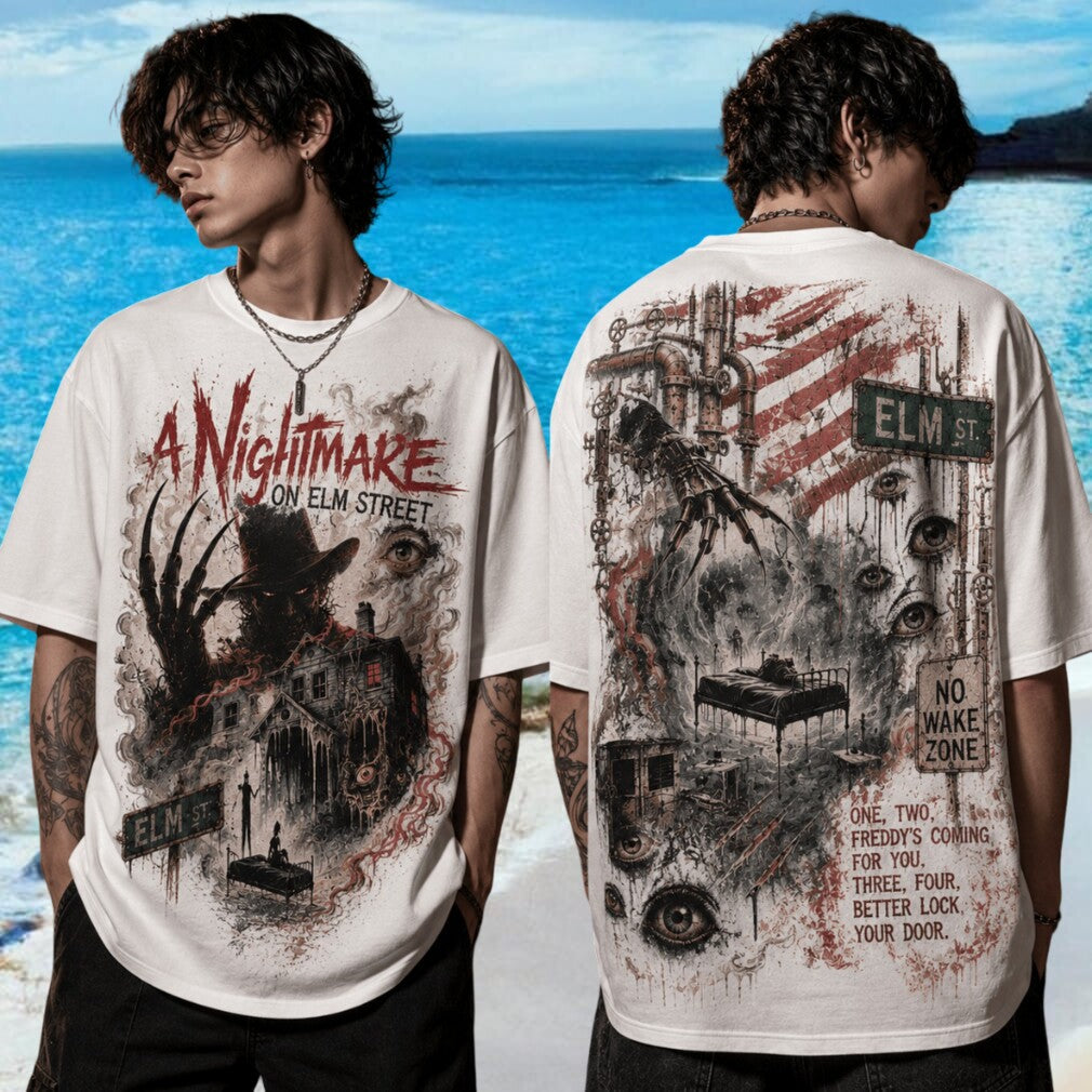 A Nightmare on Elm Street Freddy Krueger Horror Movie Shirt