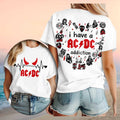AC DC Addiction Rock Band Music Tour Concert Retro Style Shirt - Limotees LLC