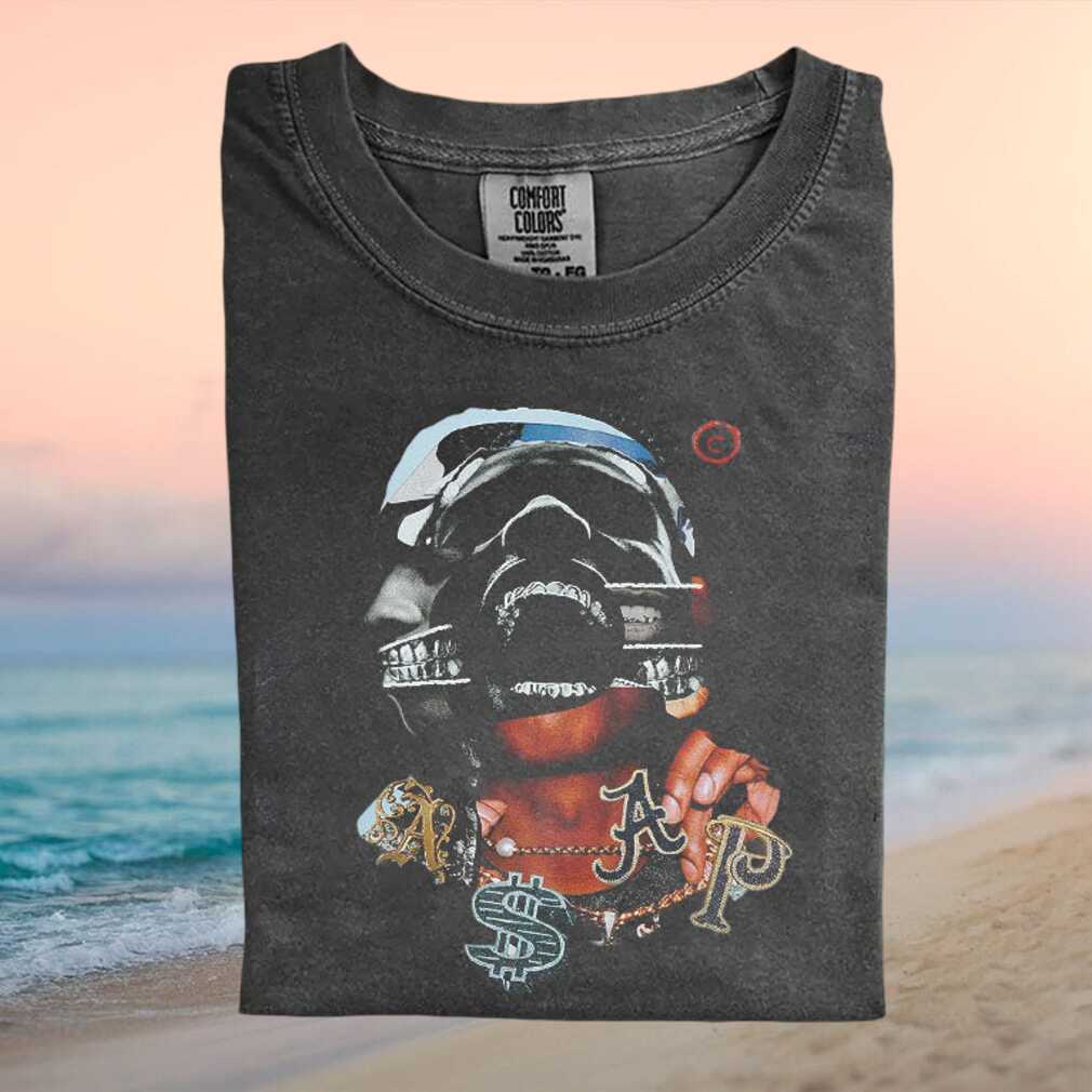 ASAP Rocky Aesthetic Rap Music Artist Graphic Vintage Style T Shirt - Limotees LLC