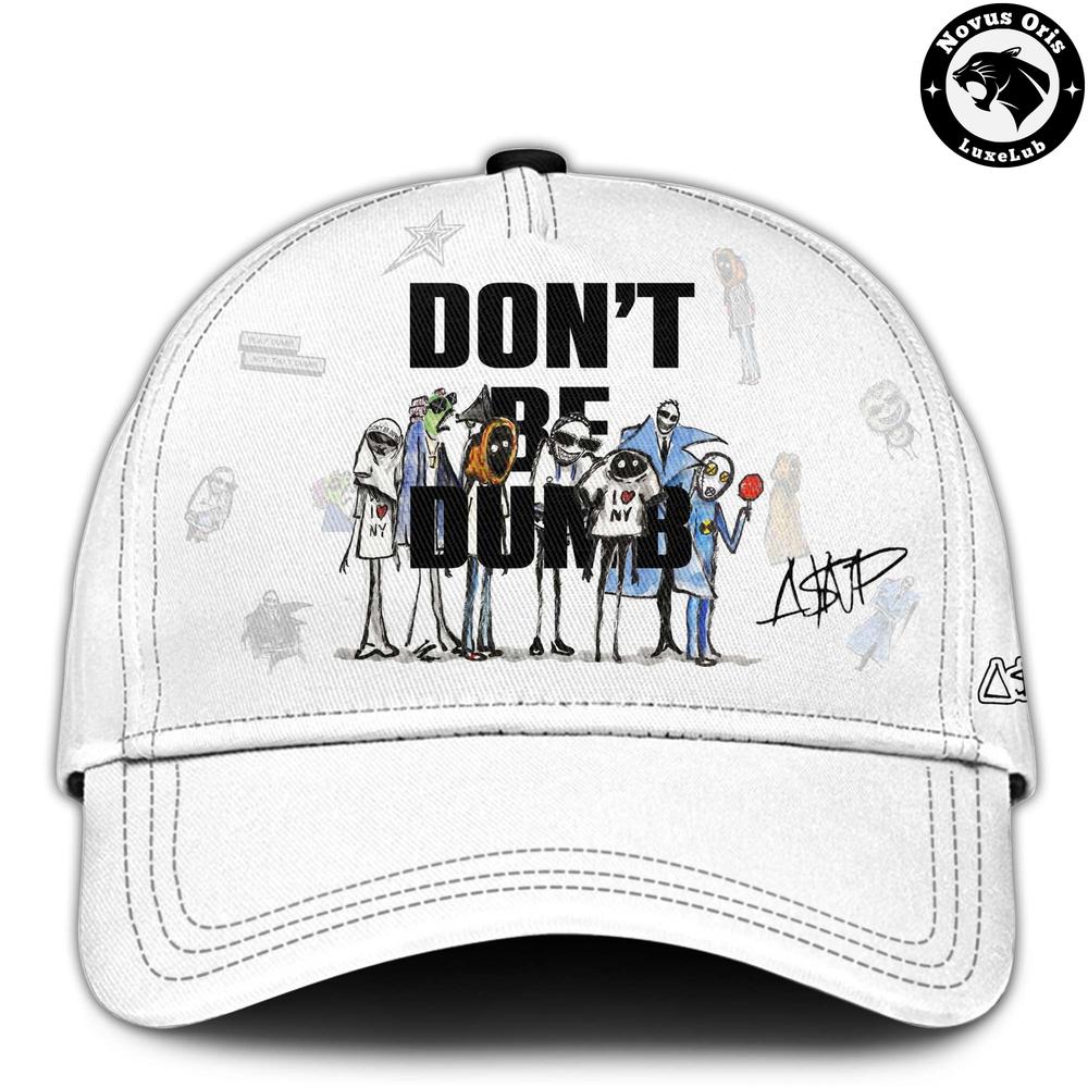 ASAP Rocky Dont Be Dumb Tour Tim Burton Collab Hip Hop Hoodie