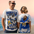 Aaron Donald Los Angeles Rams Retro Game Wrecker Defensive Tackle Football Fans Shirt