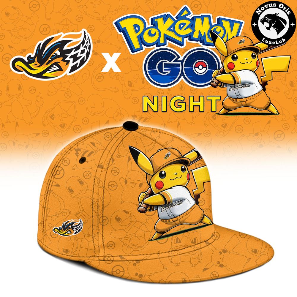 Akron RubberDucks x Pokemon GO Night 2026 New Baseball Jersey - NovusOris Best Merch For Fans