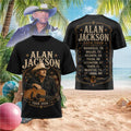 Alan Jackson 2026 Tour Concert Graphic Shirt - Limotees LLC