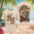 Alan Jackson Country Music Legend Cowboy Hat Graphic Shirt - Limotees LLC