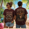 Alan Jackson Harley Davidson Miles Of Mercy Faith Country Concert Vintage Apparel Shirt - Limotees LLC