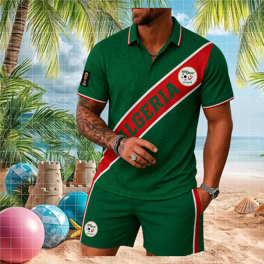 Algeria Soccer Shirt Country Pride Shirt - Limotees LLC