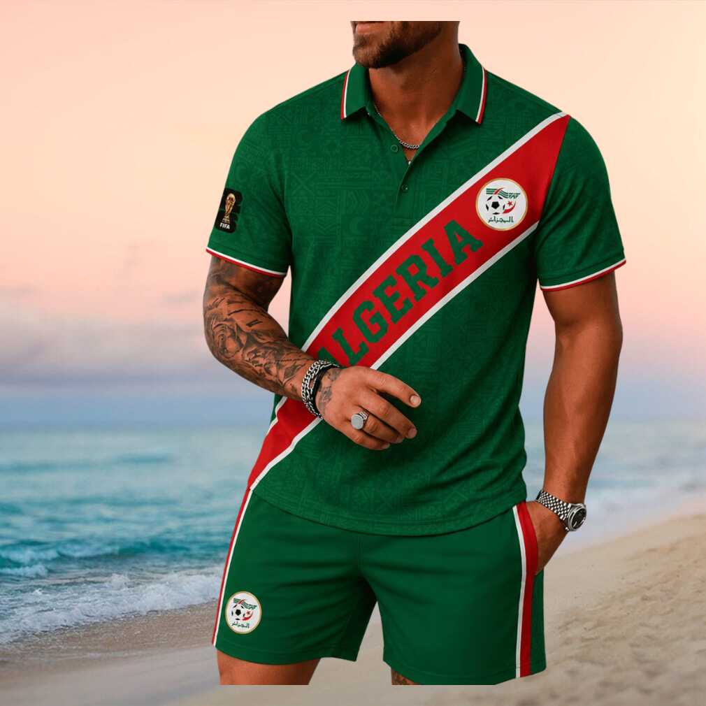 Algeria Soccer Shirt Country Pride Shirt - Limotees LLC