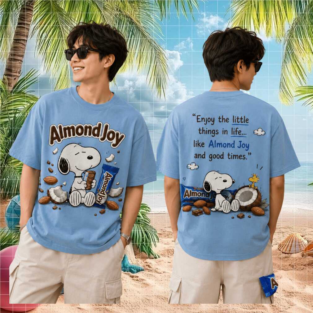 Almond Joy Coconut Candy Snoopy Life Little Things Shirt