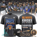 Always Knicks New York Forever 2026 Eastern Conference Champions Fan T Shirt - Limotees LLC