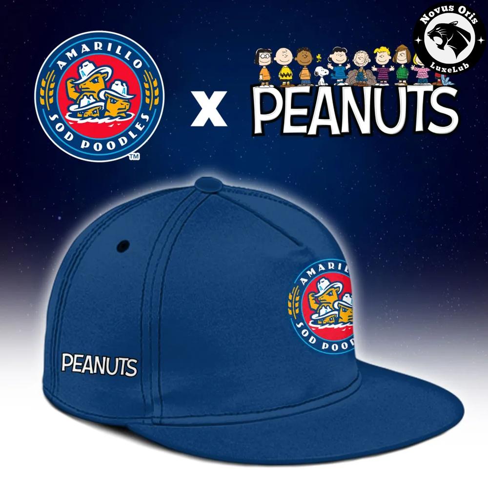 Amarillo Sod Poodles x Peanuts Night Limited Edition Baseball Jersey - NovusOris Best Merch For Fans