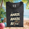 Amaze Rocky Space Galaxy Alien Planet Graphic T Shirt - Limotees LLC