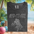 And My Axe Dwarf Warrior Fantasy Adventure Graphic T Shirt - Limotees LLC
