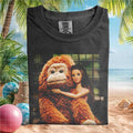 Ape Holding Doll Funny Internet Meme Graphic T Shirt.jfif - Limotees LLC