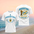 Argentina FIFA World Cup 2026 National Soccer Team Retro Style Fan Shirt