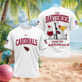 Arizona Cardinals Bartender Cocktail Graphic Shirt - Limotees LLC