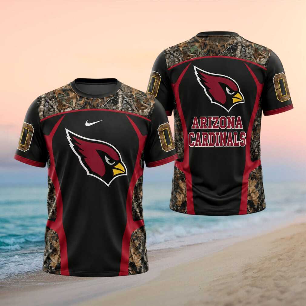 Arizona Cardinals Cardinal Mascot Camouflage Football Shirt