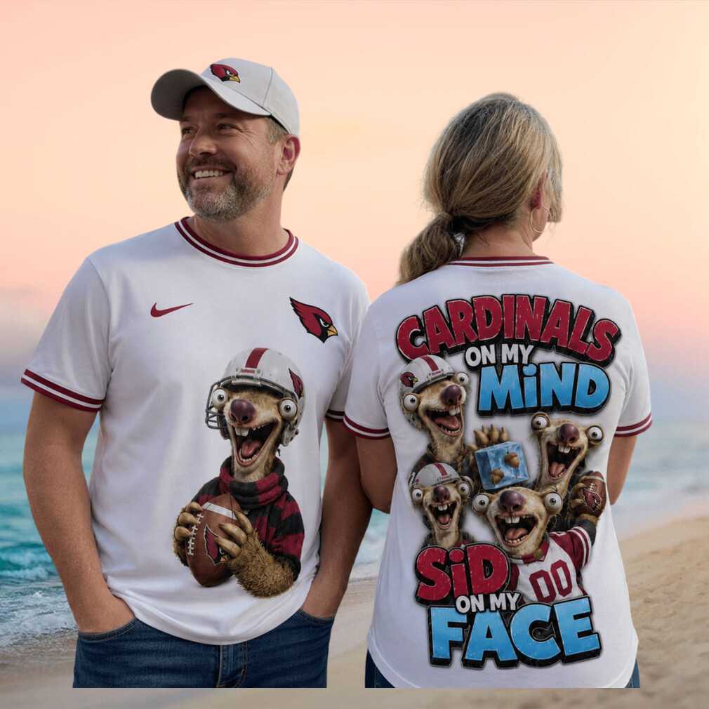Arizona Cardinals Ice Age Sid The Sloth Football Fan Vintage Retro Men Women Shirt - Limotees LLC