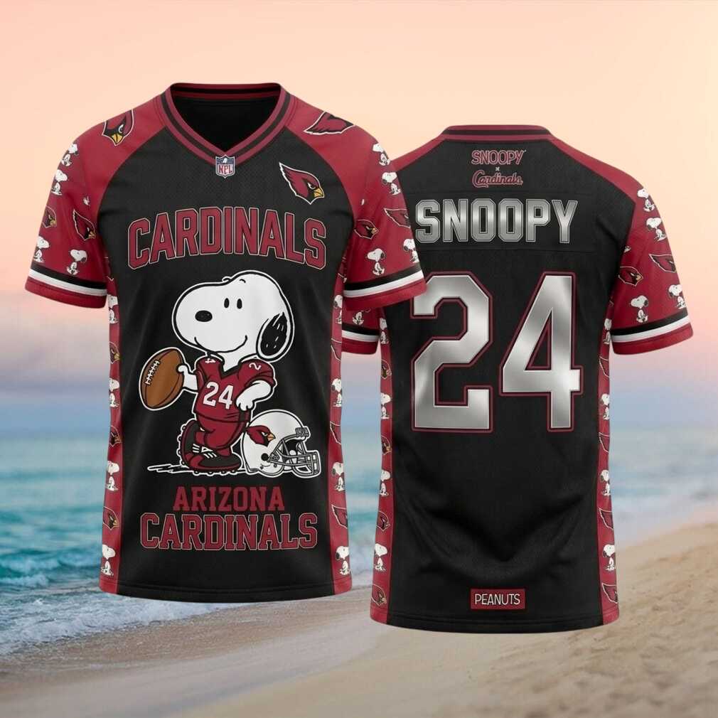 Arizona Cardinals Snoopy NFL Football Shirt
