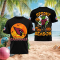 Arizona Cardinals Spooky Season Grinch Pumpkin Shirt
