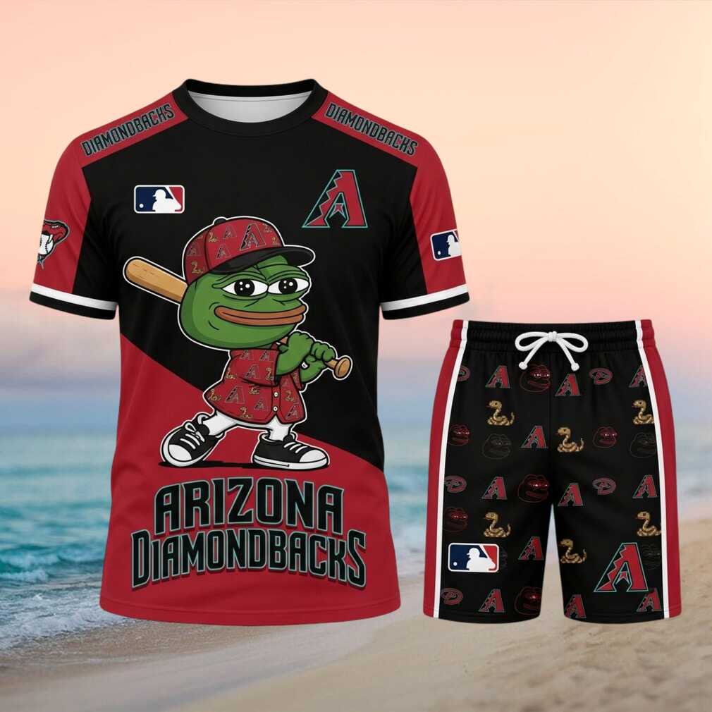 Arizona Diamondbacks Pepe Frog Baseball Shirt