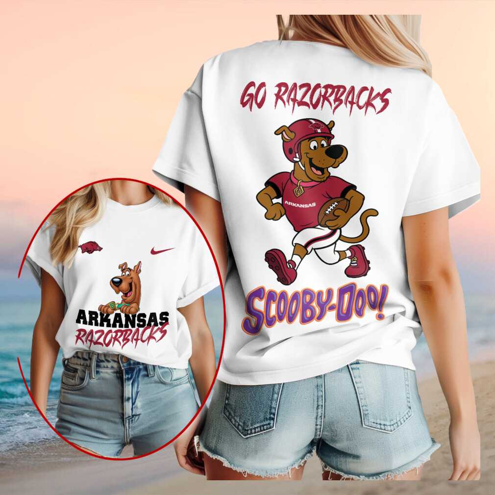 Arkansas Razorbacks Scooby Doo Mascot College Shirt