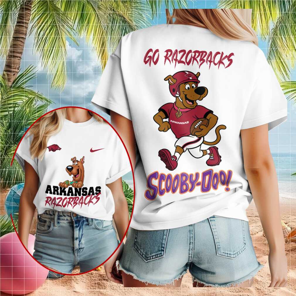 Arkansas Razorbacks Scooby Doo Mascot College Shirt