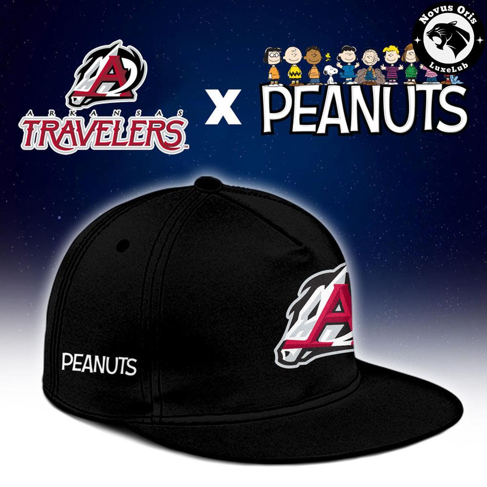 Arkansas Travelers x Peanuts Night Limited Edition Baseball Jersey