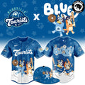 Asheville Tourists x Bluey Night Limited Edition Baseball Jersey