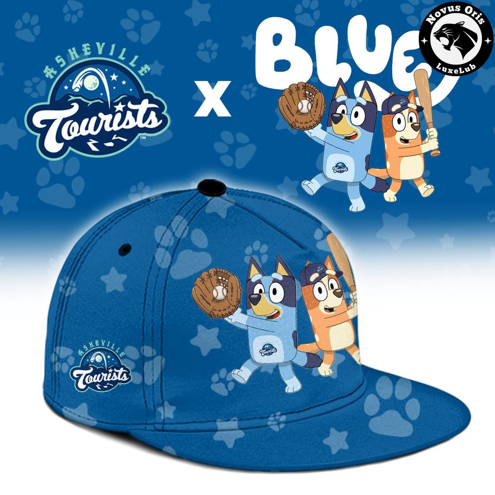 Asheville Tourists x Bluey Night Limited Edition Baseball Jersey
