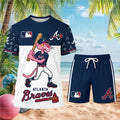 Atlanta Braves Pink Panther Baseball Shirt
