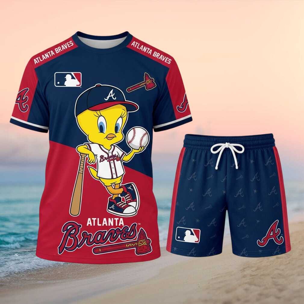 Atlanta Braves Tweety Bird Mascot Baseball Outfit