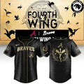 Atlanta Braves x Fourth Wing Night 2026 New Limited Edition Baseball Jersey